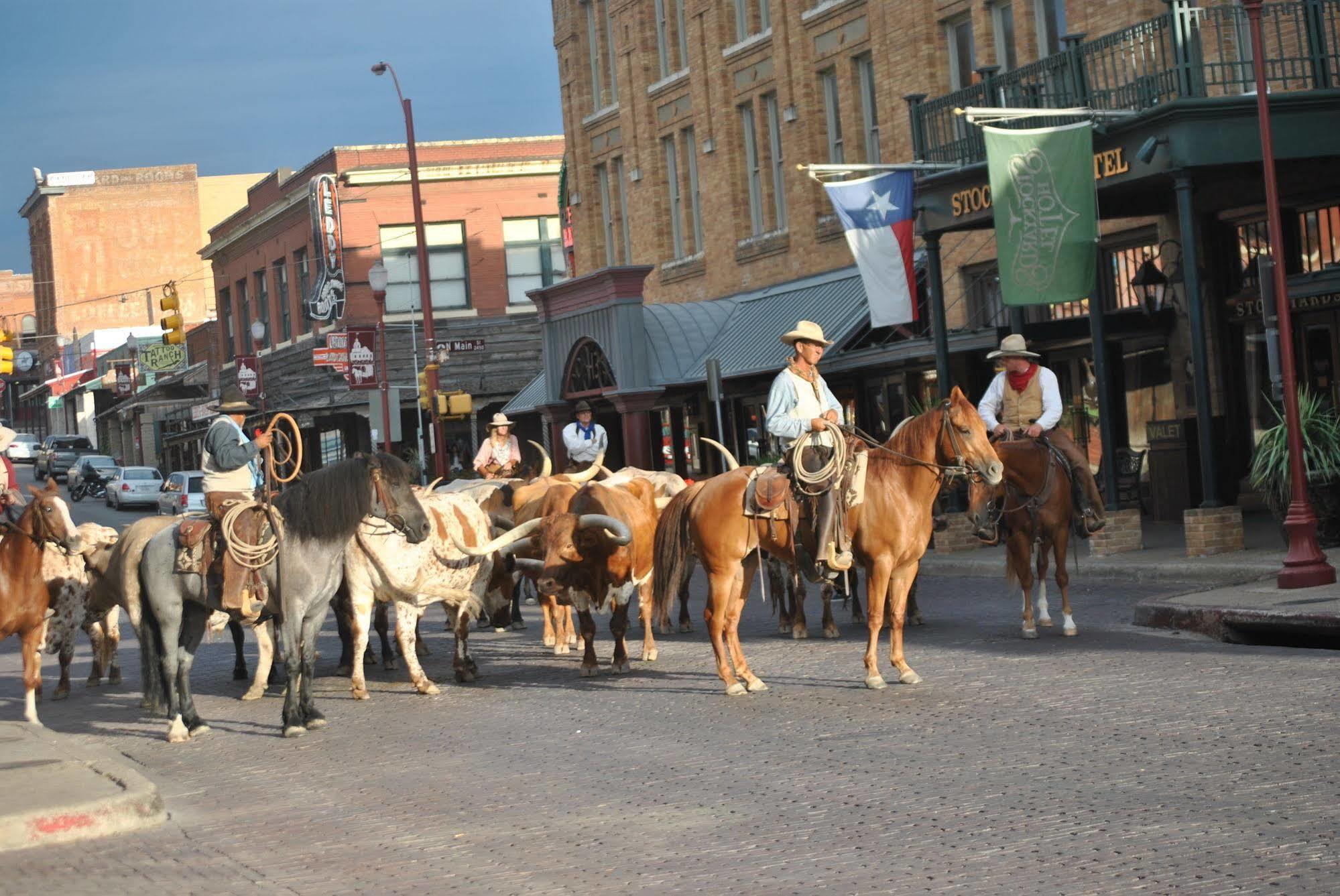 Stockyards Hotel Fort Worth Bagian luar foto